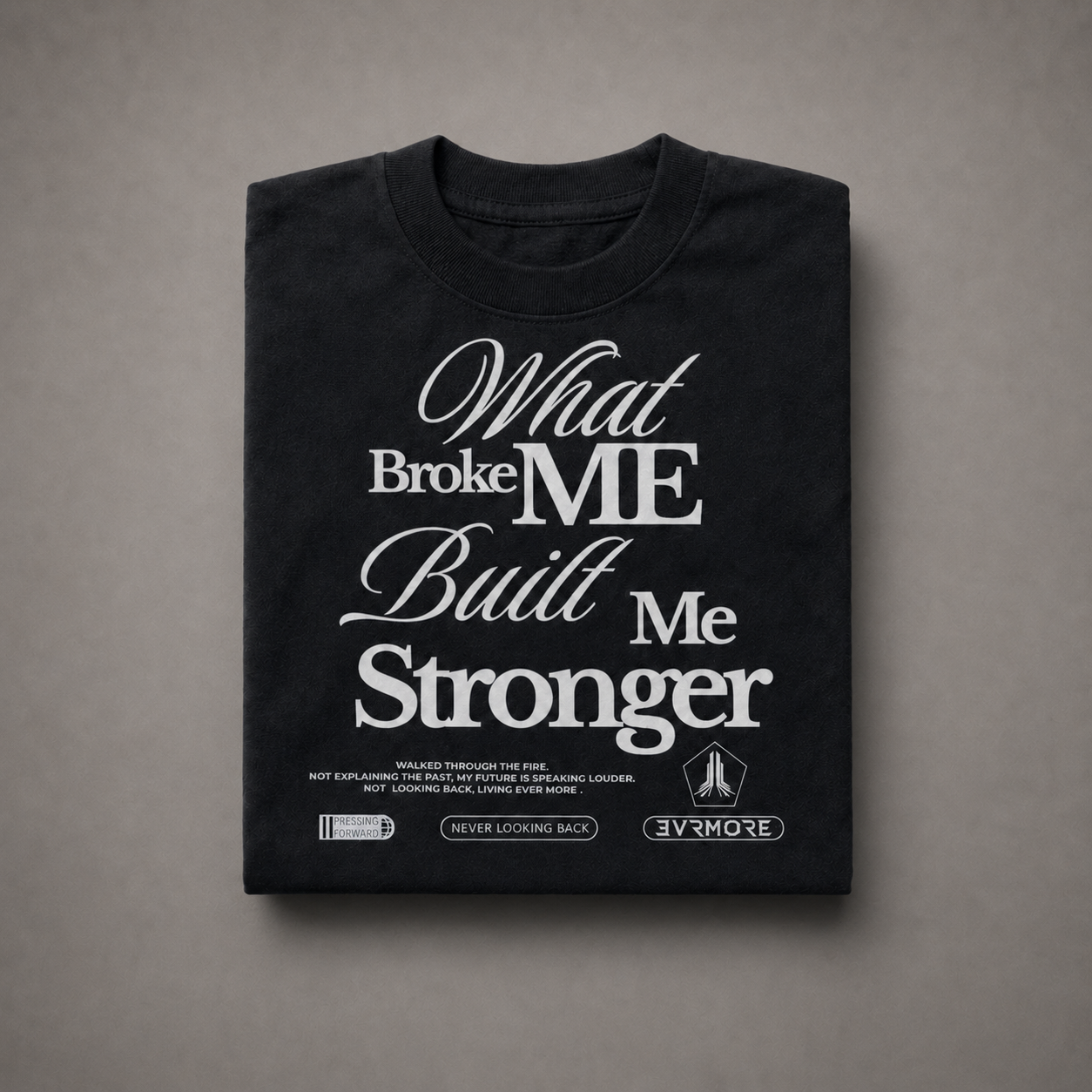 Built Stronger Tee | Black